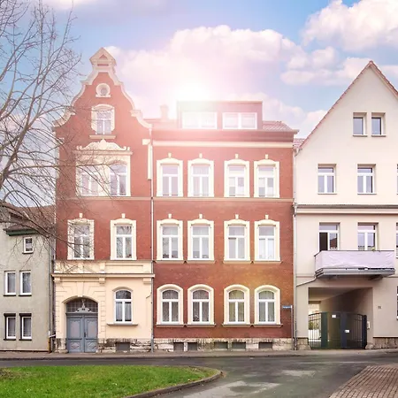 Apartman - Zentral - Modern - Balkon - Kueche Mühlhausen