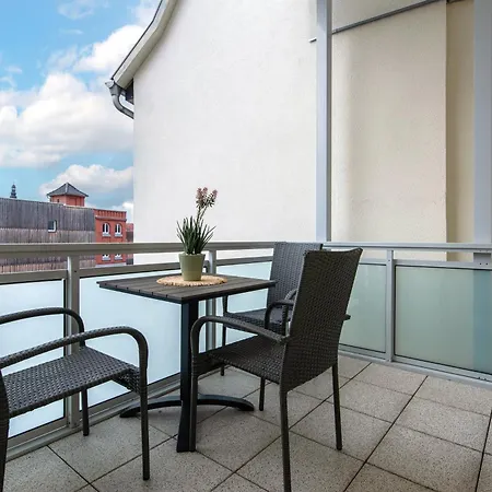 Apartman - Zentral - Modern - Balkon - Kueche Mühlhausen