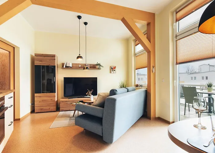 - Zentral - Modern - Balkon - Kueche Mühlhausen